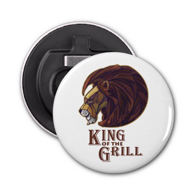King of the Grill Bottle Opener (Front)