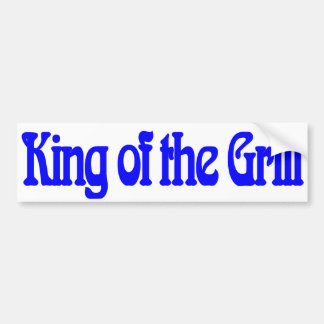 King of the Grill Bumper Sticker