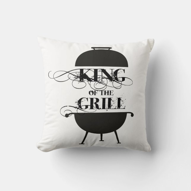 King Of The Grill Cushion (Front)