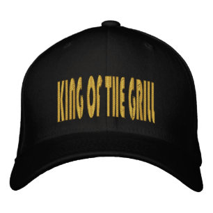 King of the Grill Embroidered Cap