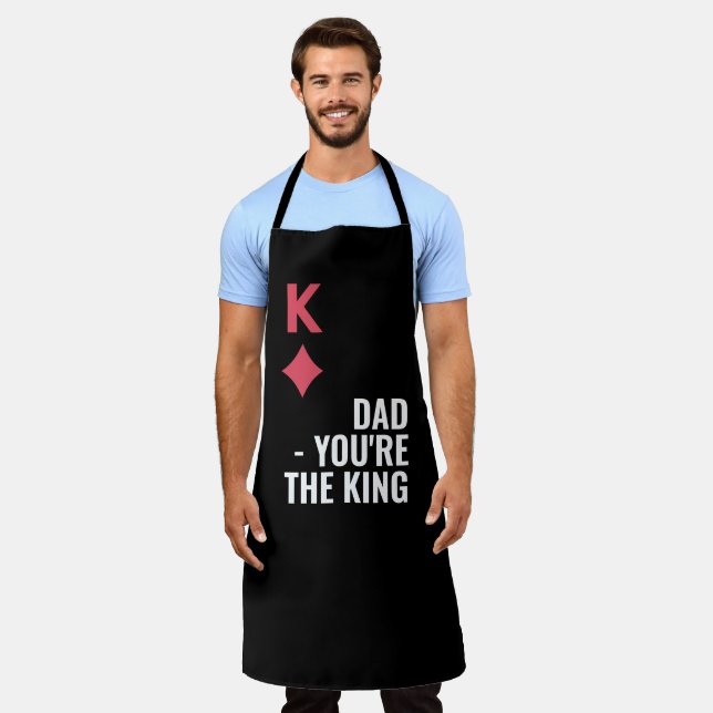 King of the Grill - Father's Day Special  Apron (Worn)