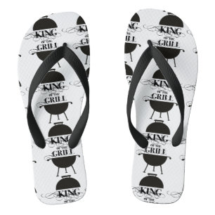 King Of The Grill Flip Flops