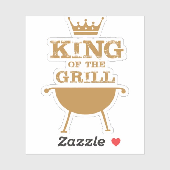 King Of The Grill, Gold (Sheet)