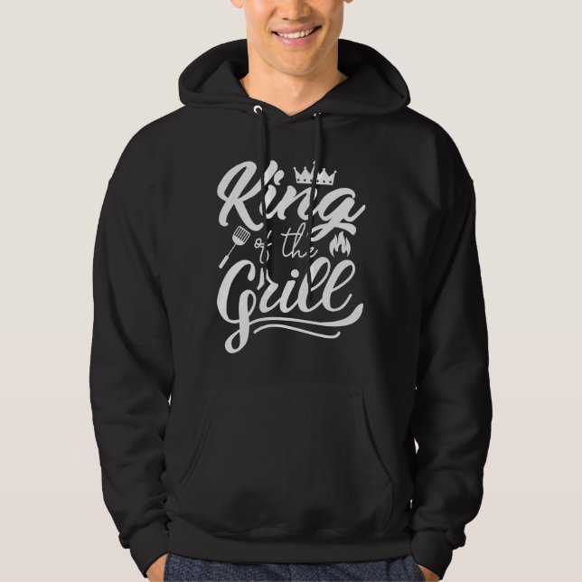 King Of The Grill Hoodie (Front)