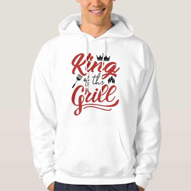 King Of The Grill Hoodie (Front)