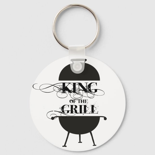 King Of The Grill Key Ring (Front)