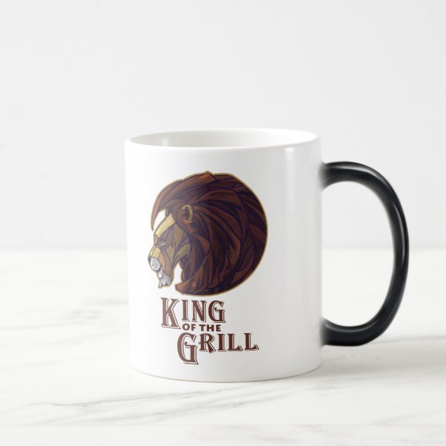 King of the Grill Magic Mug (Right)