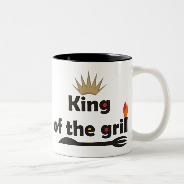 King Of The Grill Mug (Right)
