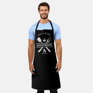 King of the Grill Personalised BBQ Apron