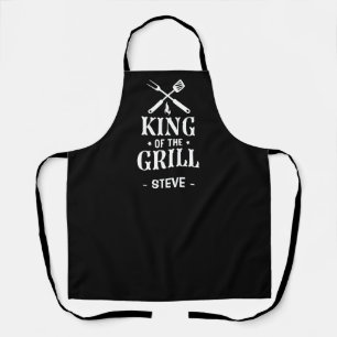 King of The Grill Personalised BBQ Apron