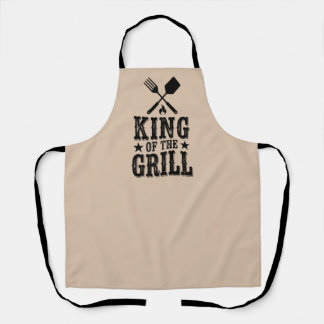 King of The Grill Personalised BBQ Master Apron