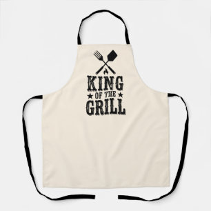 King of The Grill Personalised BBQ Master Apron