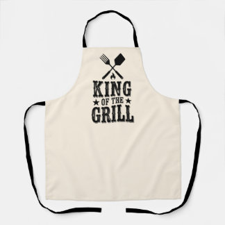 King of The Grill Personalised BBQ Master Apron