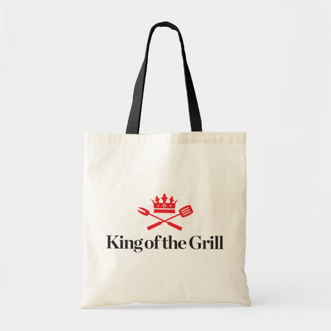 King of the Grill Tote Bag (Front)