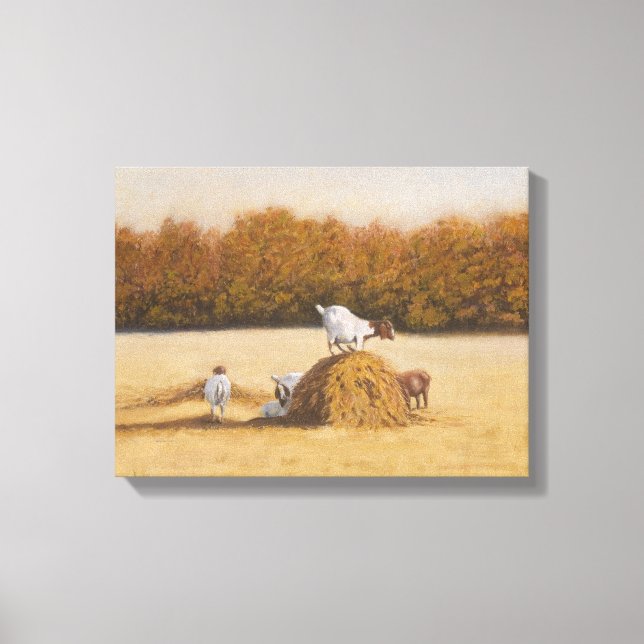 King of the Hill Canvas Print (Front)