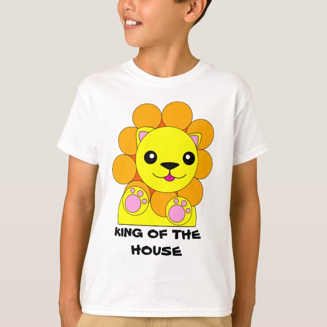 King of the House Children Pretty T-Shirt (Front)