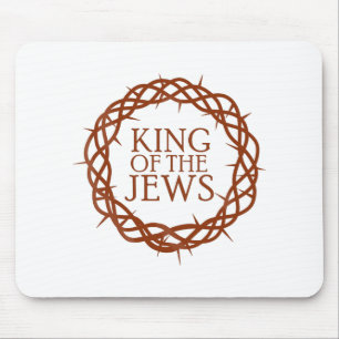 King of The Jews Mouse Mat