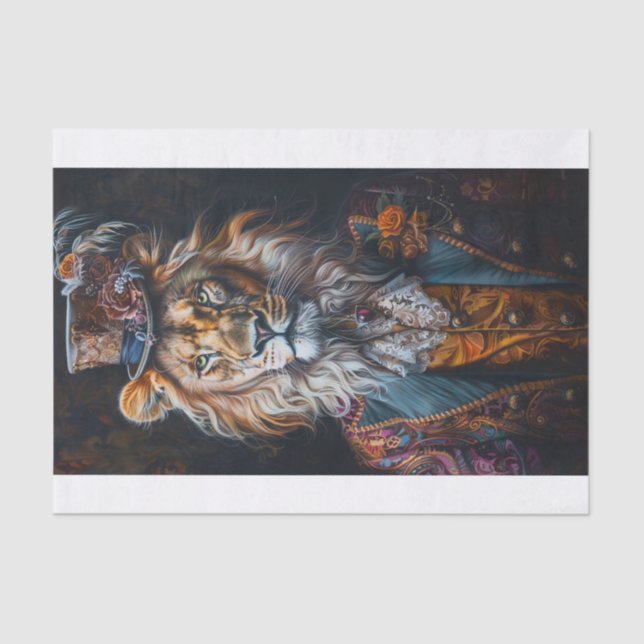 King of the Jungle12 Tissue Paper (Front)