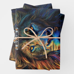 King of the Jungle1 Third Edition Wrapping Paper Sheet