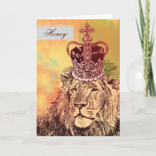 King of the Jungle    Anniversary Cards