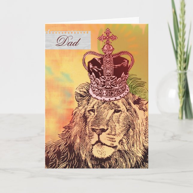 King of the Jungle  |  Father's Day Cards (Front)