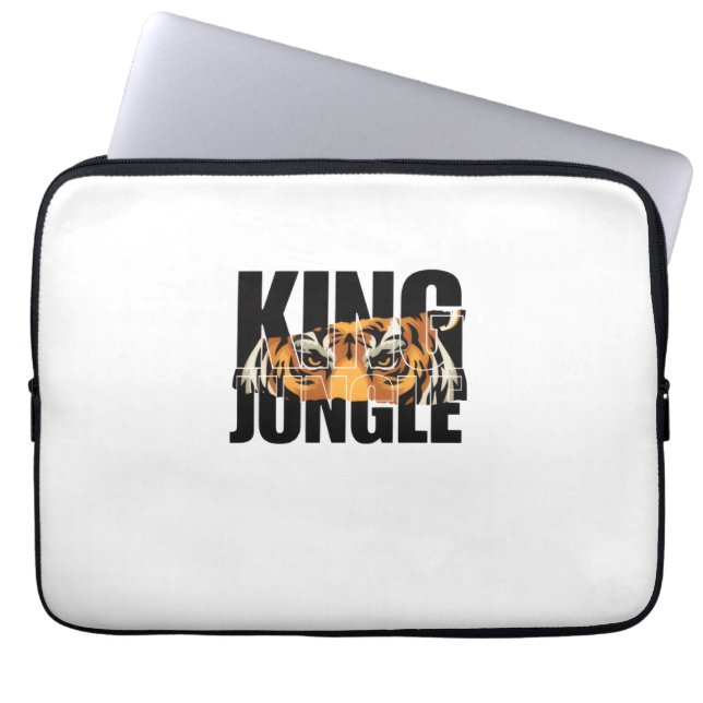 King of the Jungle Laptop Sleeve (Front)