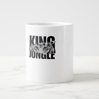 King of the Jungle Large Coffee Mug