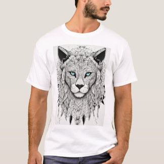 King of the Jungle: Lion Print T-Shirt