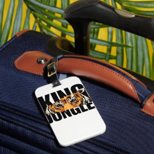 King of the Jungle Luggage Tag
