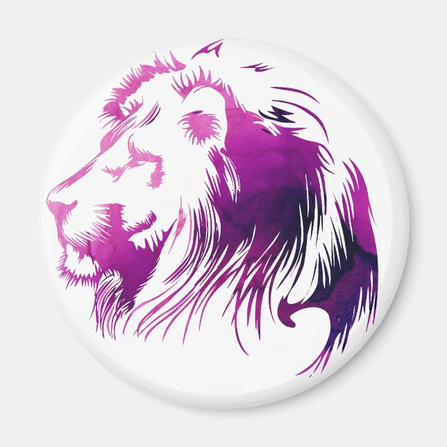 King of the jungle magnet (Front)