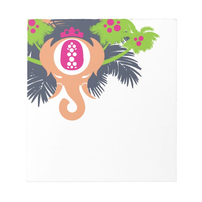 King of the Jungle Notepad (Front)