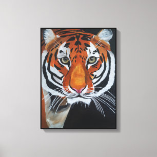 King of the Jungle Painting by Alfred Fox Canvas Print