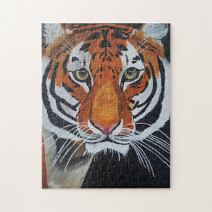 King of the Jungle Painting by Alfred Fox Jigsaw Puzzle