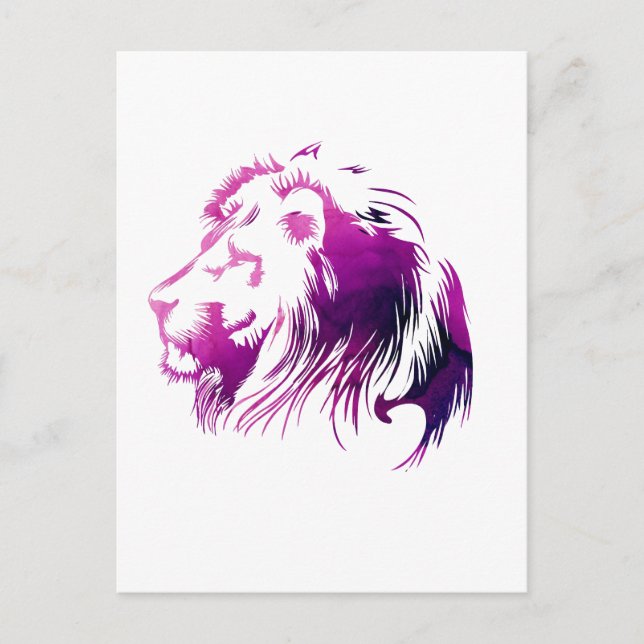 King of the jungle postcard (Front)