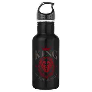 King Of The Jungle Stainless Steel Water Bottle