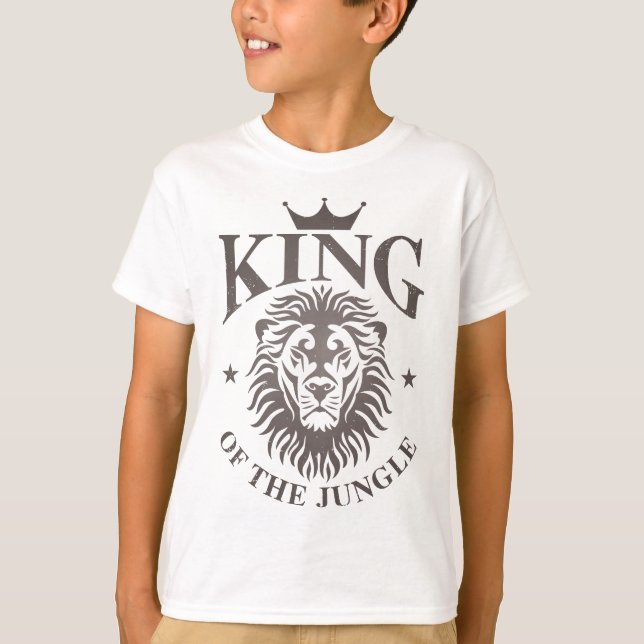 King Of The Jungle T-Shirt (Front)