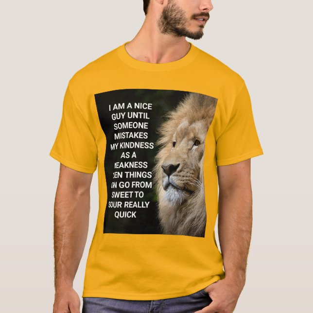 KING OF THE JUNGLE T-SHIRT (Front)