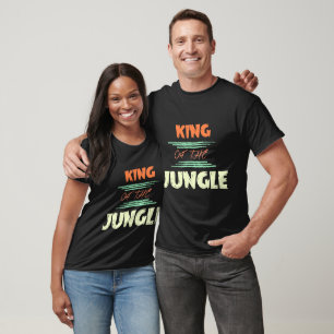 King of the Jungle T-Shirt – Bold Lion Graphic 