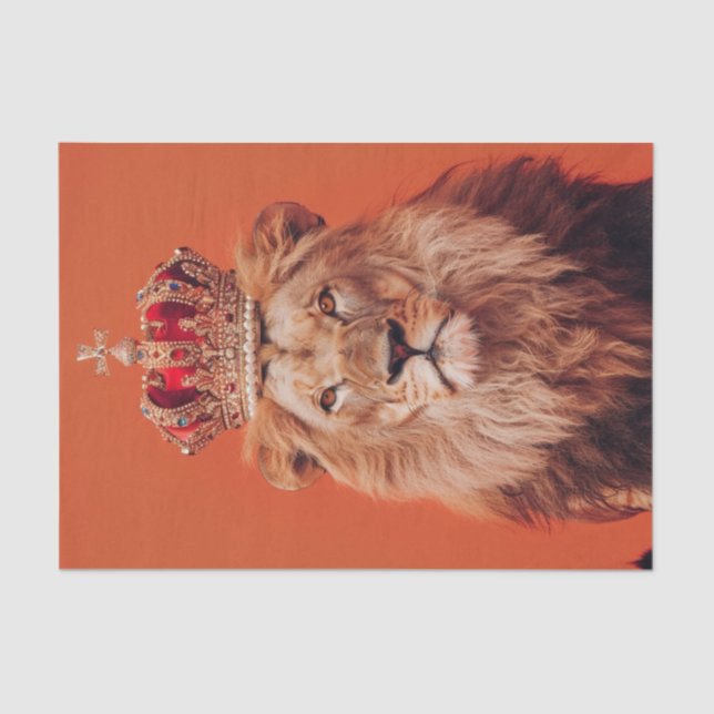 King of the Jungle Tissue Paper (Front)