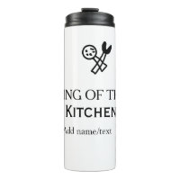 King of the kitchen chef cooking add name crown ha