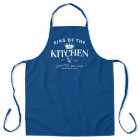 King of the Kitchen Crown Foodie Dad Men Navy Blue
