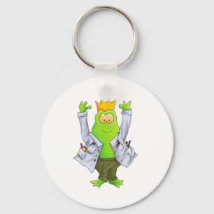 King of the Lab Key Ring