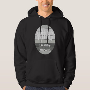 King Of The Laundry worker Hoodie