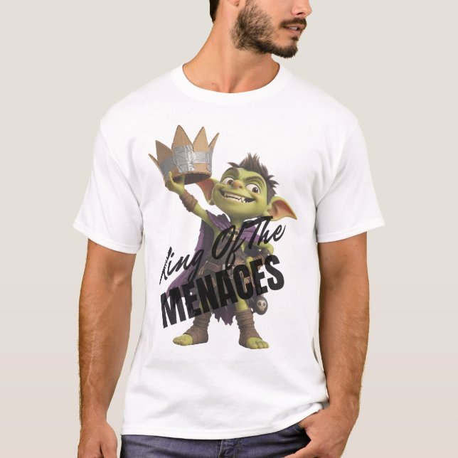 King Of The Menaces T-Shirt (Front)