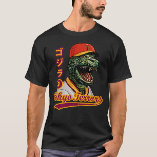 King of the Monsters Kaiju Baseball T-Shirt