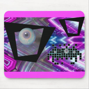 King of the New Vaporwave Invasion Mouse Mat