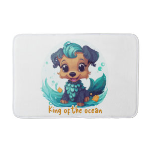 King of the Ocean Bath Mat