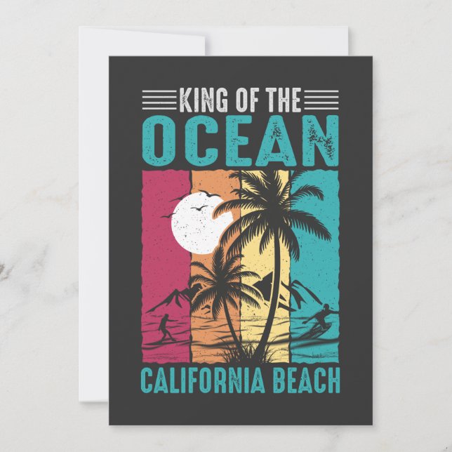 King of the Ocean Invitation (Front)