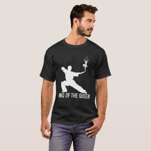 King Of The Queen unique black T-Shirt