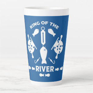 King Of The River Latte Mug